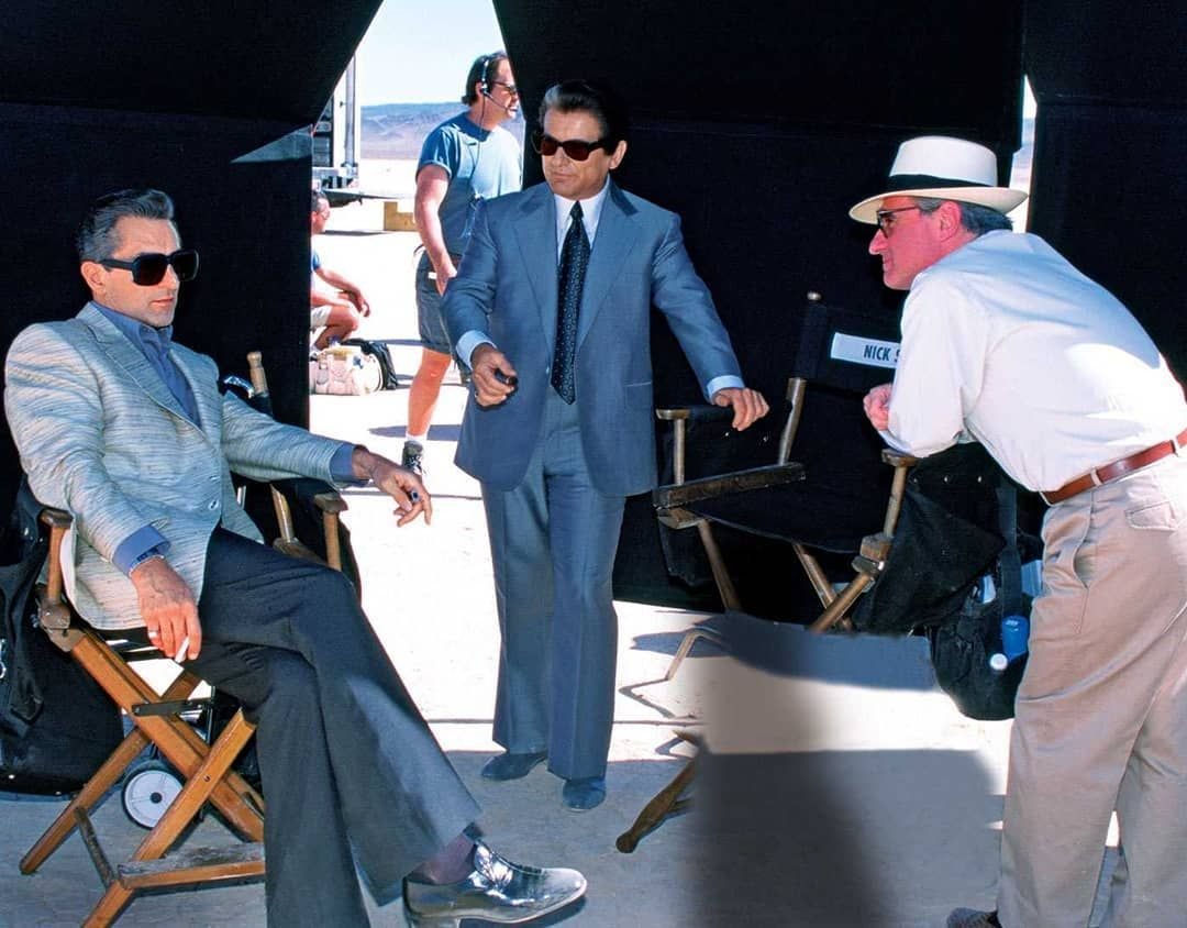 remnantsofpast's tweet photo. Behind the scenes of Casino, 1995