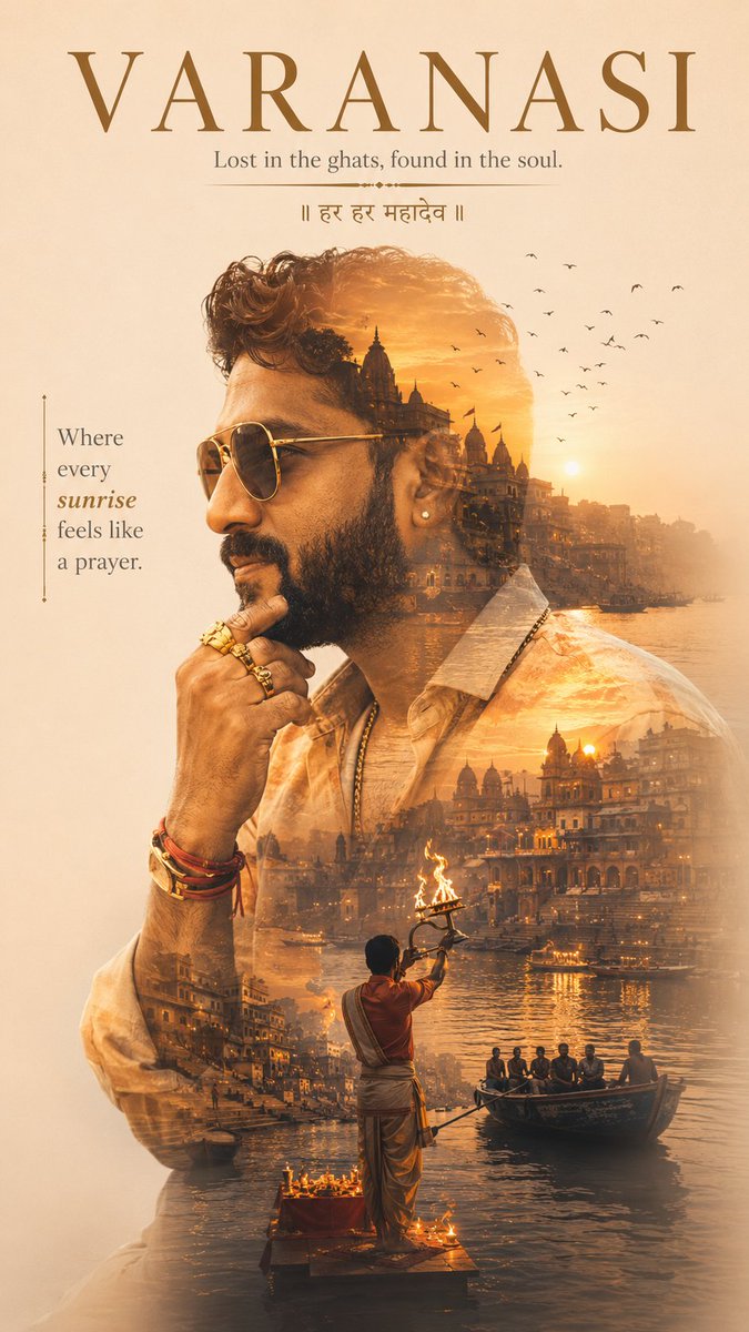 KnightsSontosh's tweet photo. @THEMBSURAJ #Varanasi @VaranasiMovie https://t.co/XGpghLCO2f