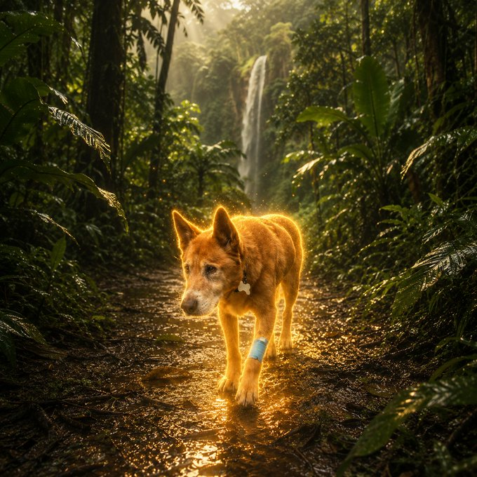 somuchmunyun's tweet photo. This is insane...
I just found this dog named "SPOOKY" who is 20 years old, deaf &amp; blind and just survived by himself for 29 days in a forest after getting lost...

This is the true Nietzschean dog

https://t.co/lp7SZteFxa https://t.co/X8y14LhvHe