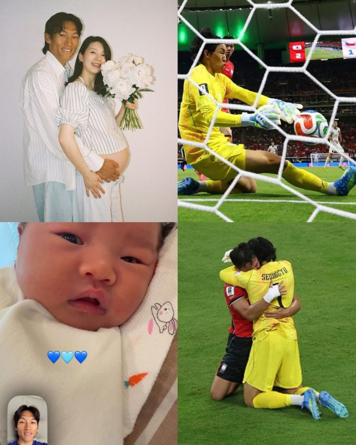 sepakbolatribun's tweet photo. PENGORBANAN MENYAKITKAN KIM SEUNG-GYU 💔🇰🇷

Saat bersinar bersama Korea Selatan di Piala Dunia, kiper berpengalaman Kim Seung-gyu ternyata sedang menjalani salah satu momen paling berat dalam hidupnya di luar lapangan.

Di usia 35 tahun dan tampil dalam Piala Dunia keempatnya, Kim harus meninggalkan sang istri, Kim Jin-kyung, yang saat itu hanya tinggal beberapa hari lagi akan melahirkan, demi bergabung dengan pemusatan latihan tim nasional Korea Selatan. Putri mereka lahir beberapa hari lalu, dan Kim hanya bisa melihatnya melalui panggilan video.

"Saya merasa sangat bersalah kepada istri dan putri saya. Karena itu, saya ingin meraih hasil yang baik di Piala Dunia ini dan pulang ke Korea dengan membawa hadiah yang istimewa untuk mereka," ungkapnya dengan haru.

Dan ia membuktikannya. Pada laga pembuka melawan Republik Ceko, Kim tampil gemilang dan menjadi pemain terbaik pertandingan berkat sejumlah penyelamatan krusial di menit-menit akhir yang memastikan kemenangan 2-1 bagi Korea Selatan.

Sebuah kisah tentang pengorbanan, cinta, dan dedikasi yang mengingatkan kita bahwa banyak pesepak bola harus meninggalkan mome paling berharga dalam hidup mereka demi membela negara tercinta. 🥹❤️