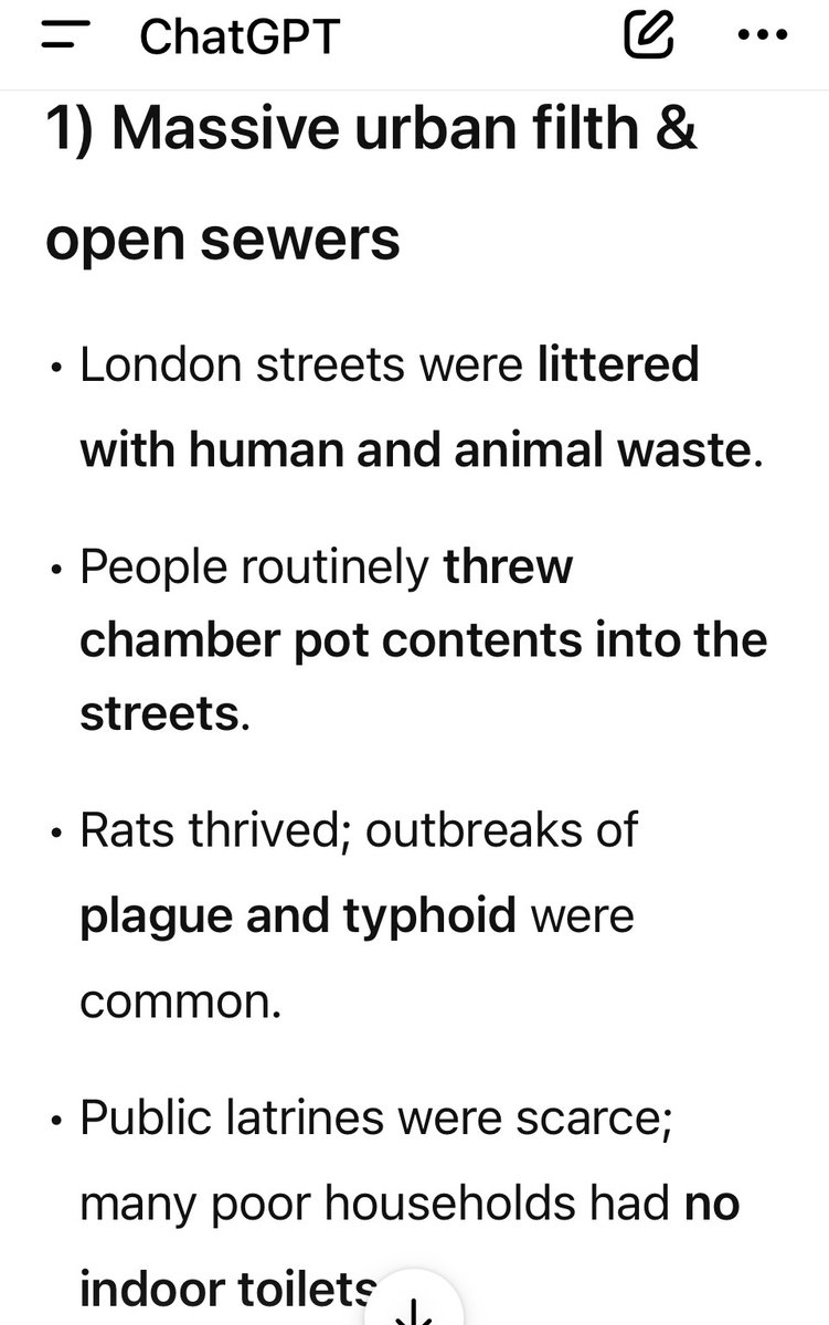 MyselfLiberal's tweet photo. @Billyp444__ @sacredrain Your Londoner fore-fathers would take a shit in the living room, and casually throw the produce over the window into the streets. It was the loot from India that civilized them. The process is incomplete. You still need Indians to civilize you. https://t.co/0n8Ds03NrR