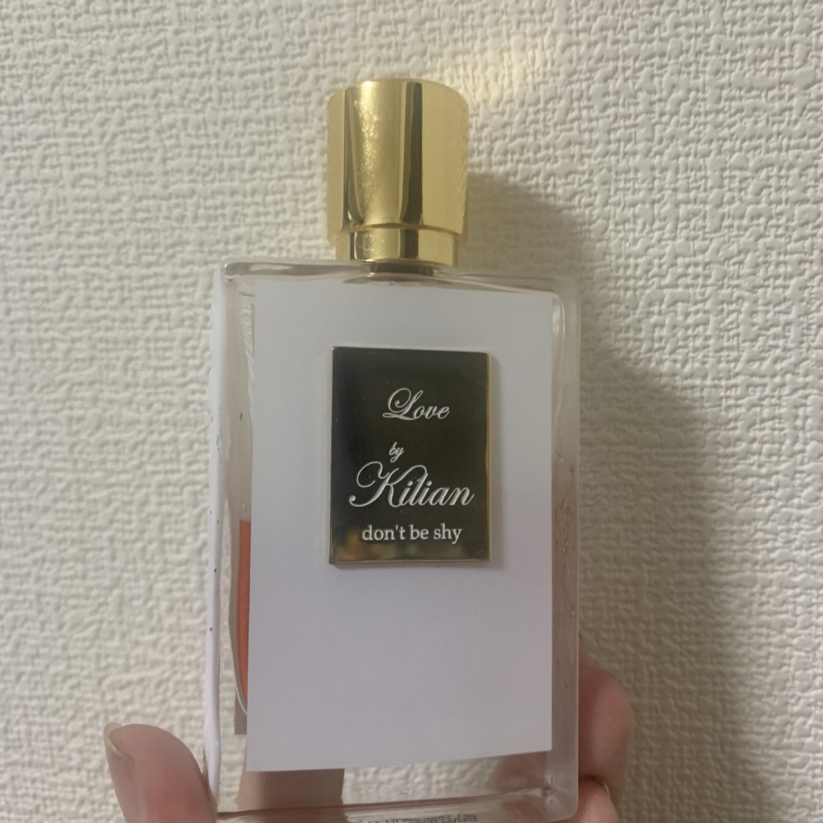 今日は、#キリアン「ラブ ドント ビー シャイ」EDP 50mL 柑橘系の苦い 