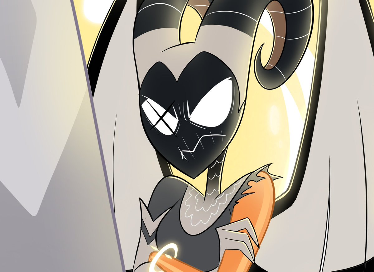 Lucylicious666's tweet photo. I get the feeling that Vaggi and Lilith will not get along in the beginning because of their past choices and their different views on what’s best for Charlie. But I know one thing they might have in common... 
#hazbinhotel #Vaggie #lilithmorningstar #hellaverse #vivziepop https://t.co/5kICEfBQ2b