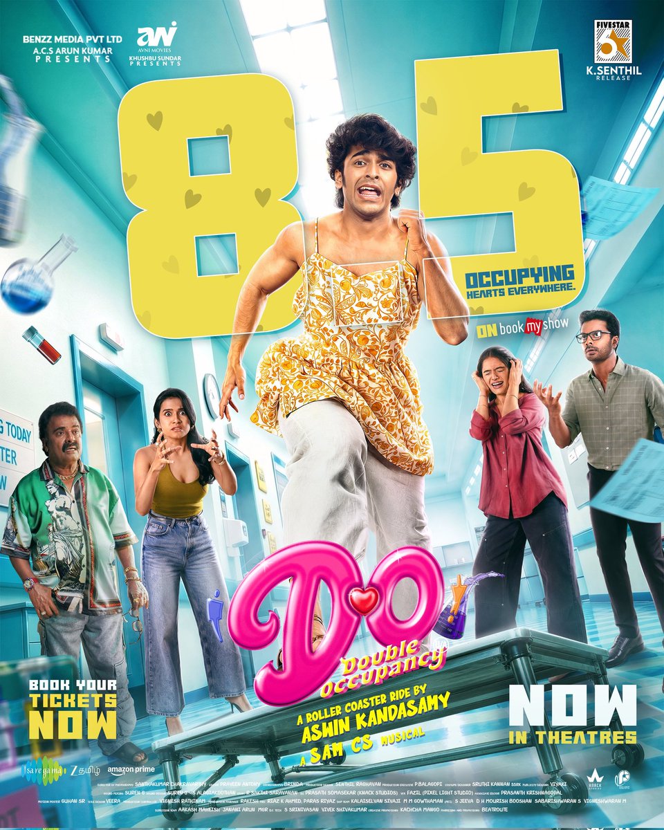 Thalaism_'s tweet photo. Oru Logic illatha padama pakka pona nalla irukkum !! ✌️ Aana ipo ulla pasangalukku rompa pudicha nalla comedy entertainment than 🥳

#DoubleOccupancy - running successfully in theatres near you ✨ https://t.co/3kSaZffU8G