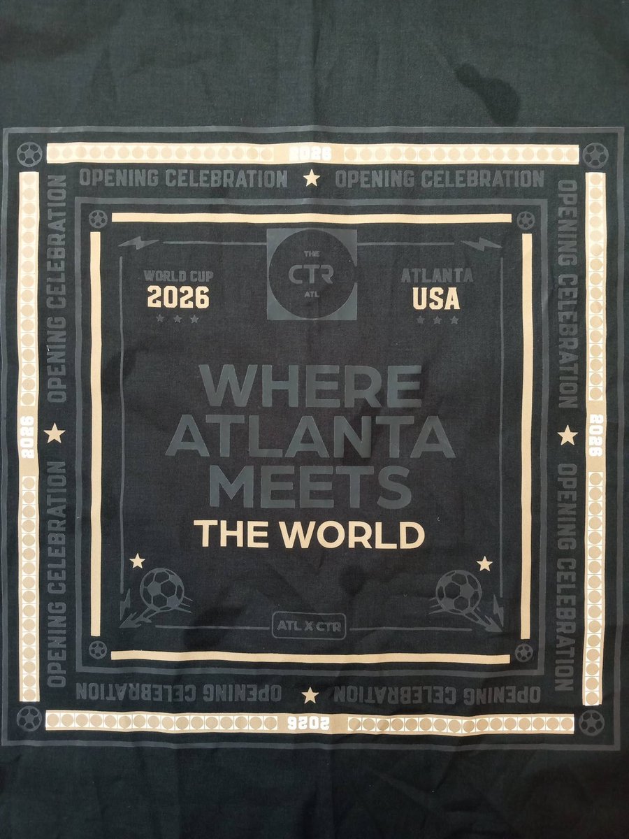 JeanLucPressoir's tweet photo. Grand Opening Weekend at The CTR Atlanta so glad to come back feeling connected around #thectratl #worldcup2026 #atlantaworldcup #represent #socialism #worldcup https://t.co/fBAbVzigCJ