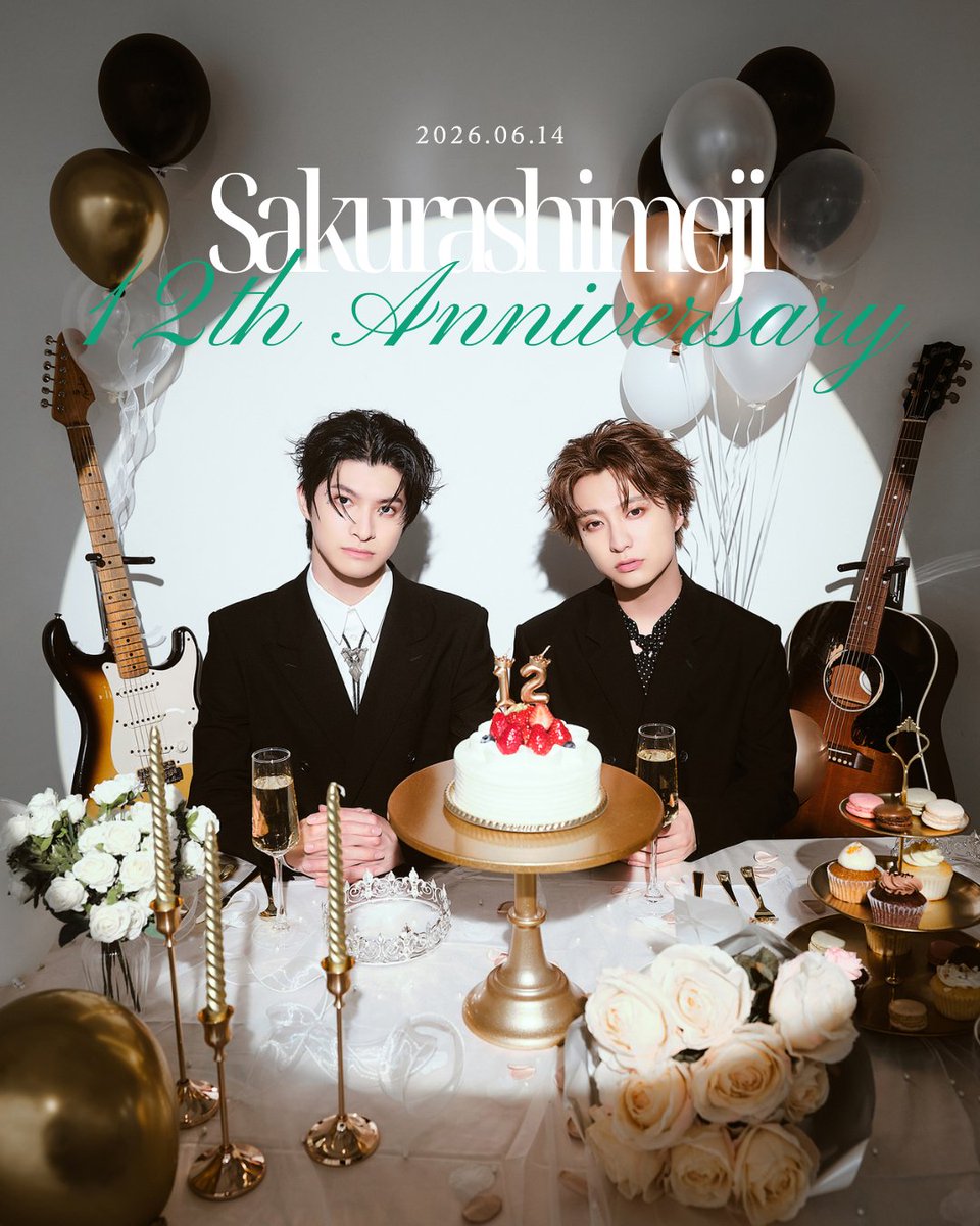 sakurashimeji's tweet photo. •⊱┈┈┈┈┈┈┈┈┈⊰•

　　#Sakurashimeji
  𝟏𝟐𝒕𝒉 𝑨𝑵𝑵𝑰𝑽𝑬𝑹𝑺𝑨𝑹𝒀

•⊱┈┈┈┈┈┈┈┈┈⊰•

本日6月14日は
Sakurashimejiの結成記念日。

#田中雅功 #髙田彪我 https://t.co/FFtTJWr2F0
