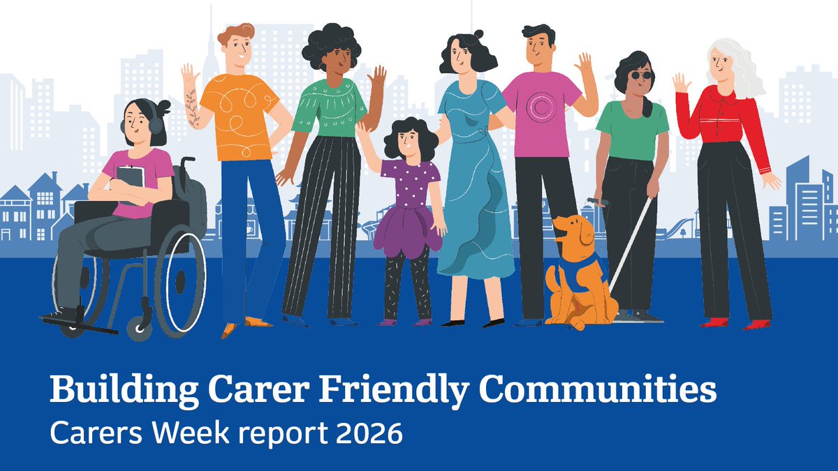 carersweek's tweet photo. Today’s #CarersWeek focus is community.

Almost a quarter of carers said they had been unable to take part in local groups or activities.

We can all play a part in making sure carers feel more connected.

Read our report to find out more: https://t.co/HO1c46S0uP https://t.co/yb3bpweurx