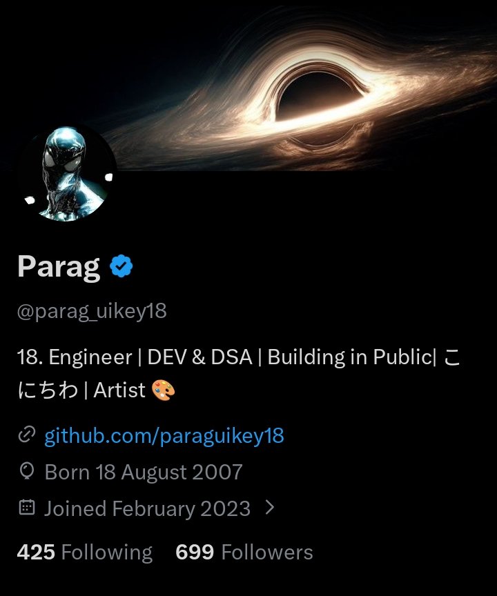 Parag tweet media