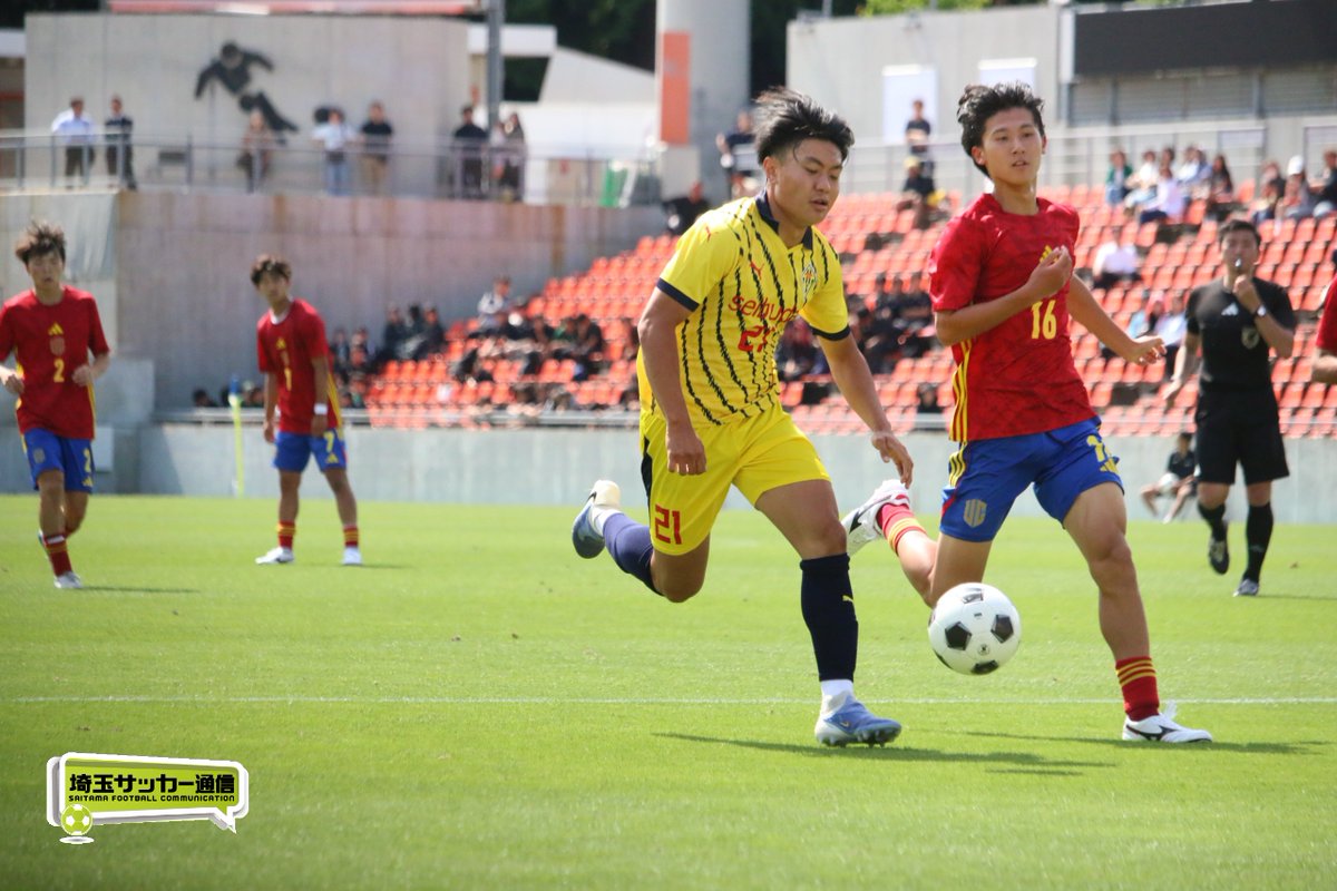 soccersaitama's tweet photo. ［総体］田邊風雅が２戦連続決勝弾。西武台が浦和学院との接戦を制し、３年連続の決勝進出 #埼玉サッカー通信 https://t.co/EZ7ayXniJR https://t.co/3nhLmNR35V