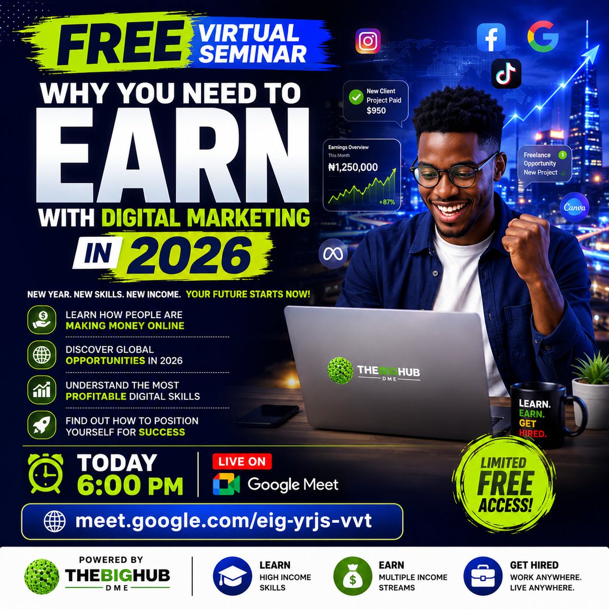 TheBig_Hub's tweet photo. Be Part of Class today!!! 🔥

Class link:
https://t.co/zFwInRrCxa
. 

. 

. 
South Africa, Paraguay, Canada, Elon Musk, World Cup, Folarin Balogun, Pulisic, #DemocracyDay, SpaceX, Trillionaire, South Korea, Zlatan, Mia Khalifa, #June12, Pochettino, Nnamdi Kanu, #BetwayxDonJazzy. https://t.co/11fjuGuGFv