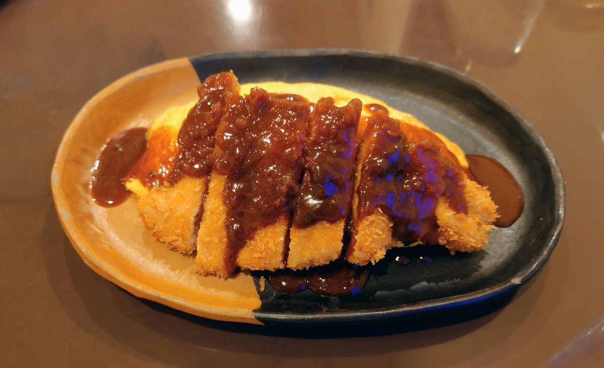 ravedesole's tweet photo. ボルガライス 美味しい😋 https://t.co/7jsrlFtYOk
