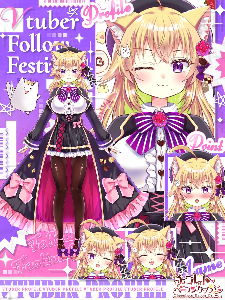 チョコレィト・ベーコン・クラウン🍫👑 tweet media