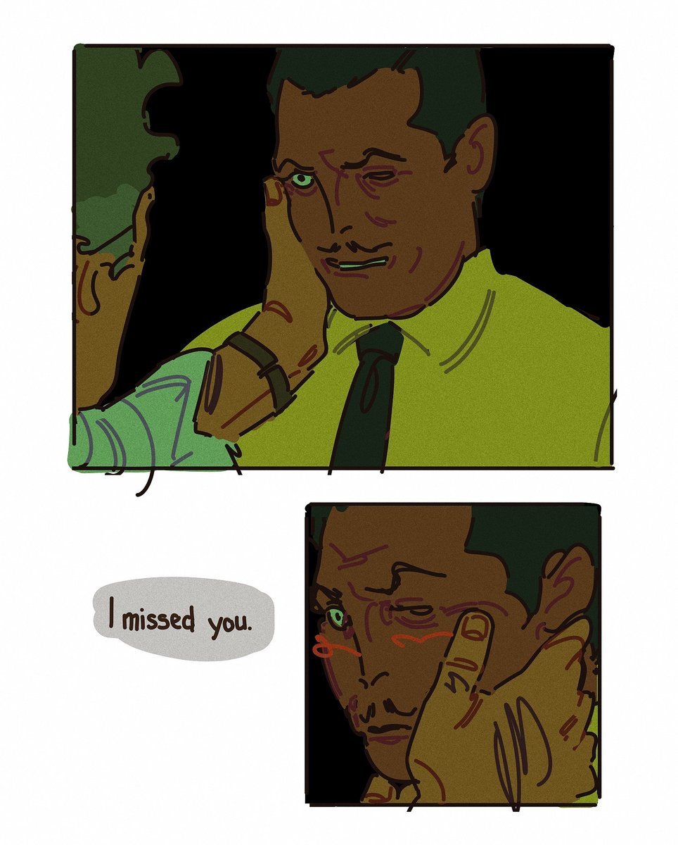 AlenSeress's tweet photo. I need to put an accent on the fact that destiel is NAWT old man yaoi in my books that's middleaged yaoi at best here's the real old man yaoi https://t.co/KB01ohqu0N