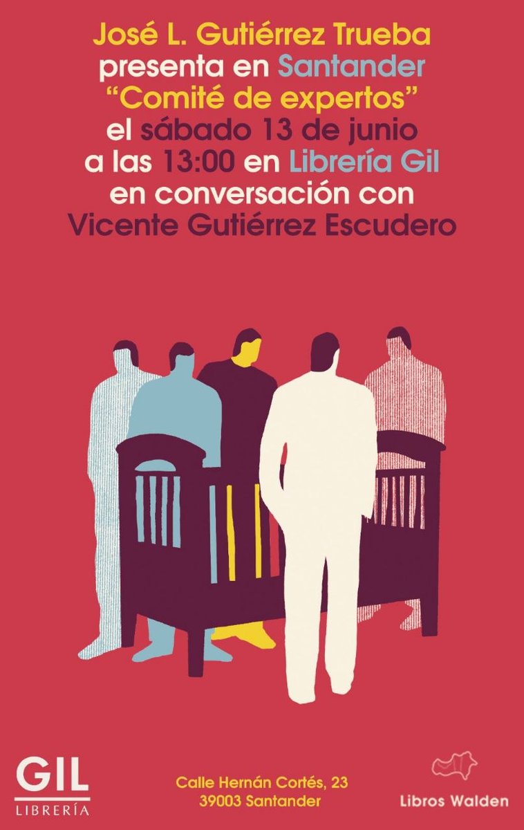 unpuroerrar's tweet photo. Hoy estaré a las 13:00 en la librería Gil presentando, junto con su autor José L. Gutiérrez Trueba, el libro de relatos "Comité de expertos". No os lo perdáis este libro es la polla https://t.co/3jkgkNu7oC