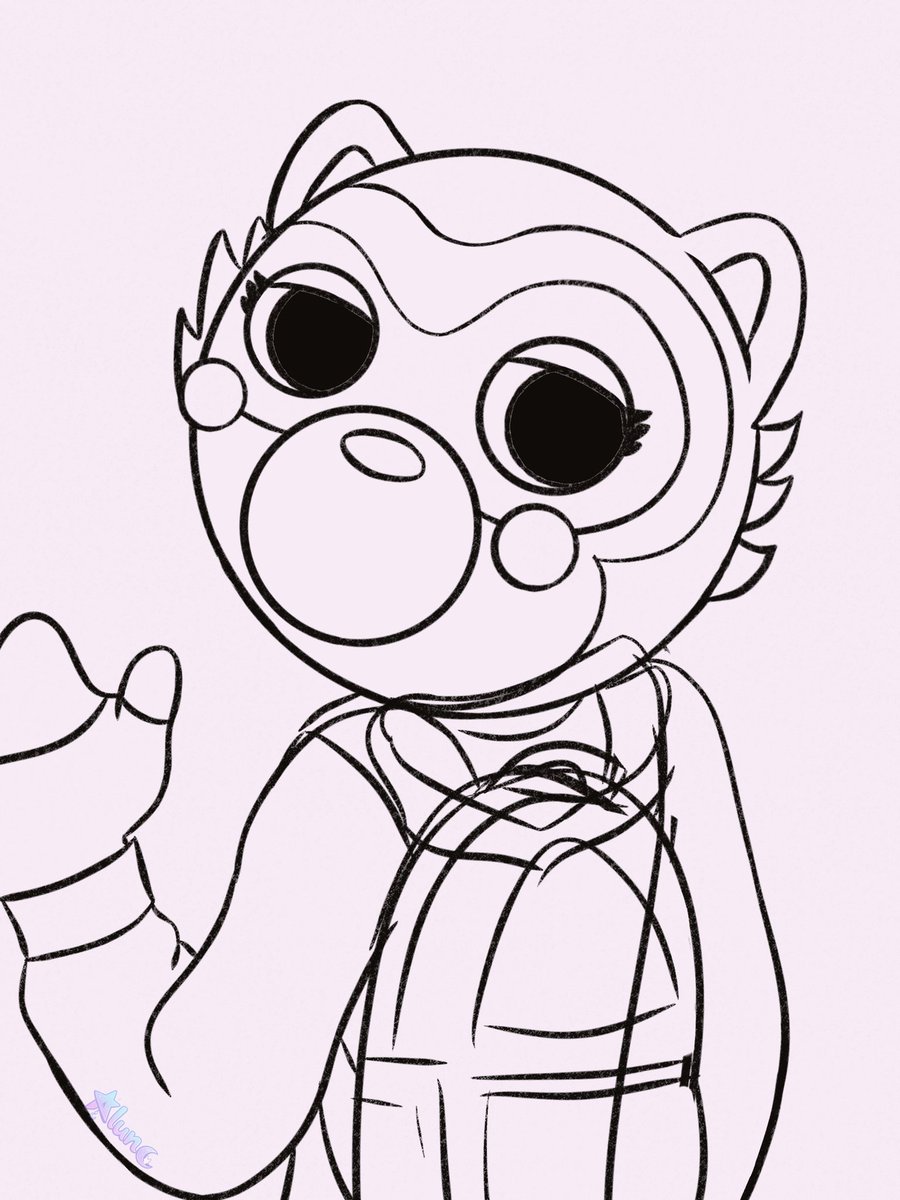 Pirlally's tweet photo. 🦦🗝️ | Lya - OC Piggy
────────── ✦ ──────────
Después de tanto tiempo, al fin la termine, Lya una hurona cleptomana con mala visión amante de las cosas pequeñas :3
 
Me pase con su tiempo de creación y dibujo xd
────────── ✦ ────────── https://t.co/w3H8lh0LKS