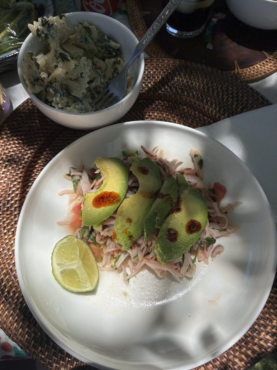 spicycatqueen's tweet photo. I made ceviche yesterday 😋🦀 https://t.co/3j0SQnLyOU