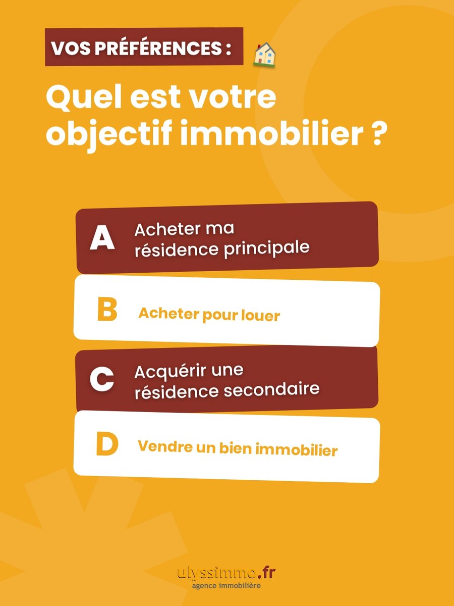 ulyssimmo's tweet photo. Vous avez un projet immobilier ? 🔑 Partagez avec nous votre priorité : acheter pour y vivre, investir, dénicher un pied-à-terre ou vendre votre bien actuel.

Répondez-nous en commentaire ! 👇

#immobilier #investissement #achatimmobilier https://t.co/eHPTaBZFk7