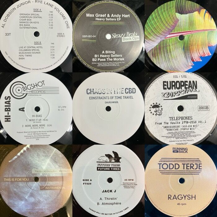 6/13(土)MINIMAL、HOUSE、NU DISCO、AMBIENTなど良品レコードを約260点
