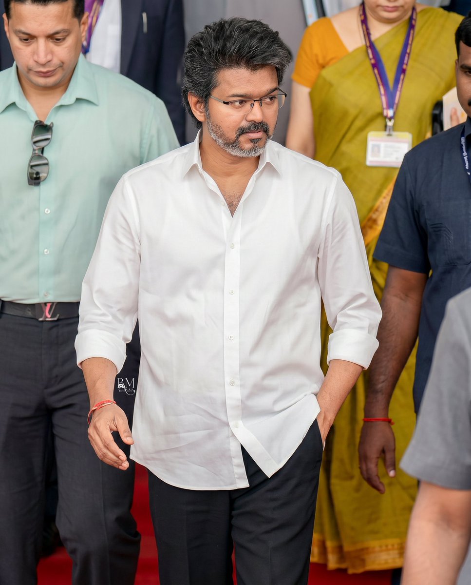 thalapathyVFC's tweet photo. Exclusive Stills 📸
@CMOTamilnadu Swag 🔥

#CMJosephVijay‌ #CMVijay‌ https://t.co/sjo2pvy5qD