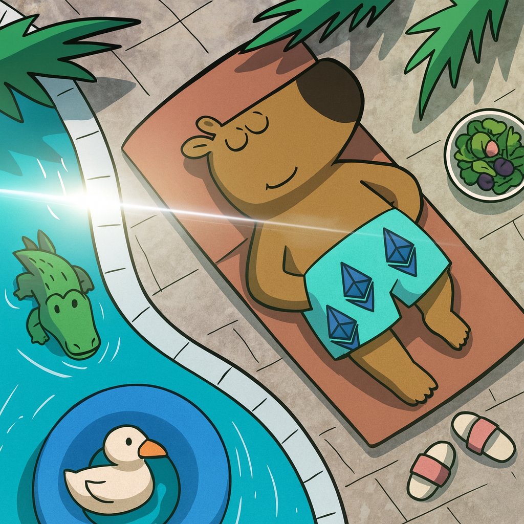 ChillguyERC20's tweet photo. Just relax https://t.co/cU5BURlHyC