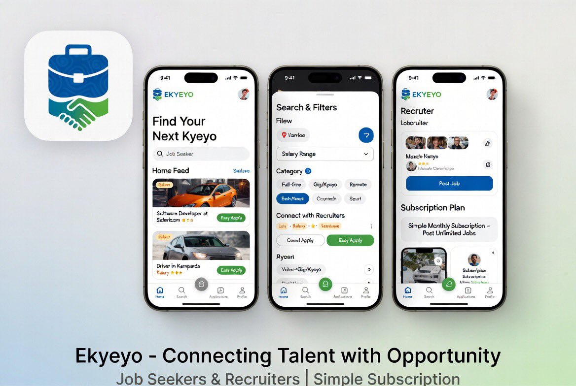 ThoraxaInd's tweet photo. And yes i developed that Ekyeyo App connecting job seekers to recruiters in a small subscription https://t.co/PUVGXHCAxG https://t.co/h8udU35u9f