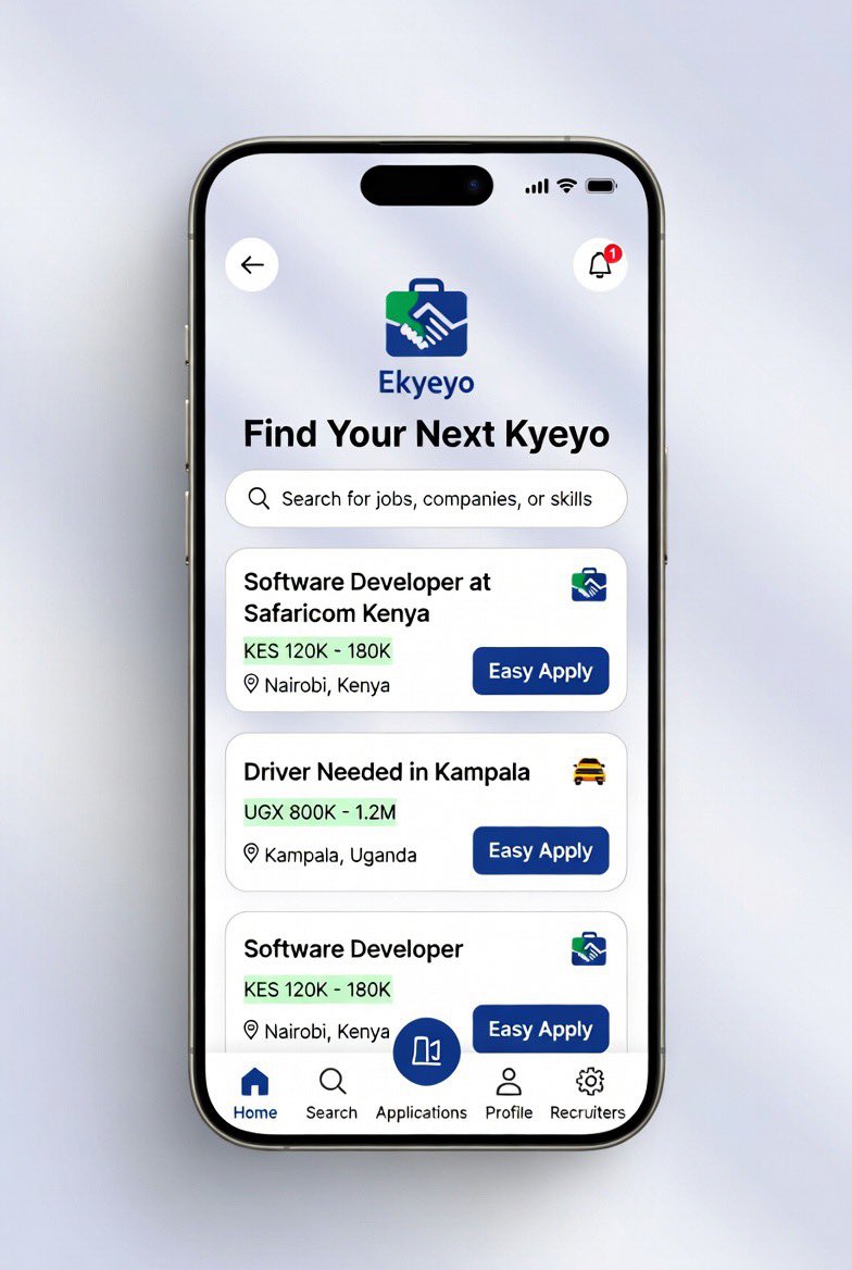 ThoraxaInd's tweet photo. And yes i developed that Ekyeyo App connecting job seekers to recruiters in a small subscription https://t.co/PUVGXHCAxG https://t.co/h8udU35u9f
