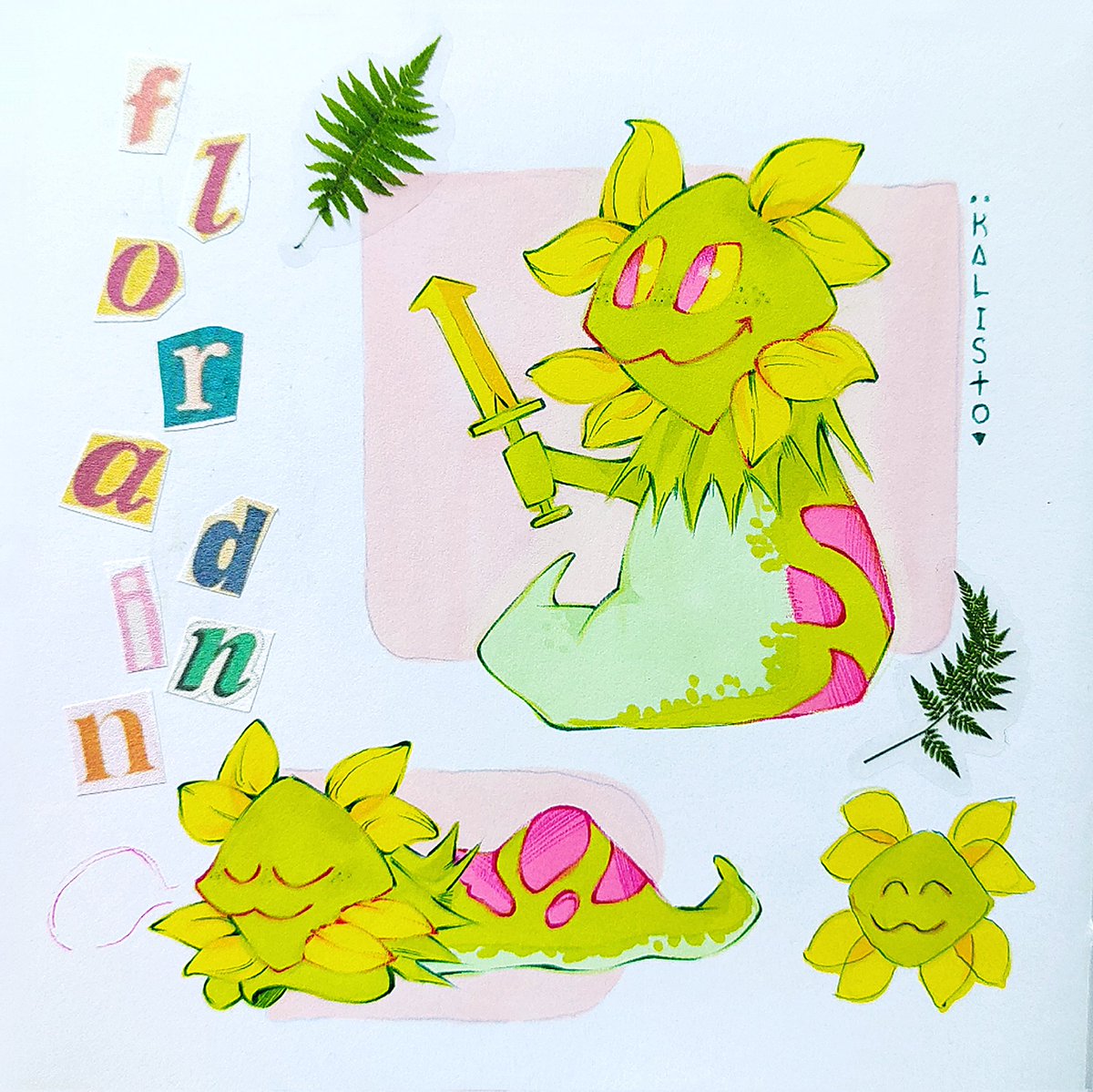 sssfrt3's tweet photo. Floradinn #deltarune https://t.co/iXlmsixs4t