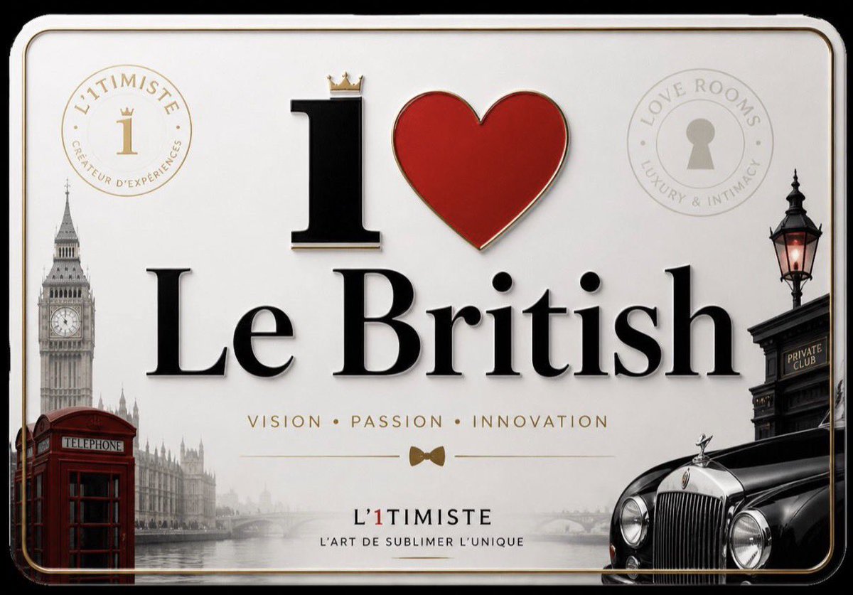 BoursSebastien's tweet photo. ⸻

🇬🇧❤️ Bientôt à Calais… Une nouvelle expérience signée L’1TIMISTE.

Laissez-vous séduire par Le British, la nouvelle Love Room qui ouvrira prochainement ses portes à Calais

L’art de sublimer l’unique.

#LeBritish #L1TIMISTE #LoveRoomCalais #OuvertureProchaine https://t.co/1K2yxSUNaL