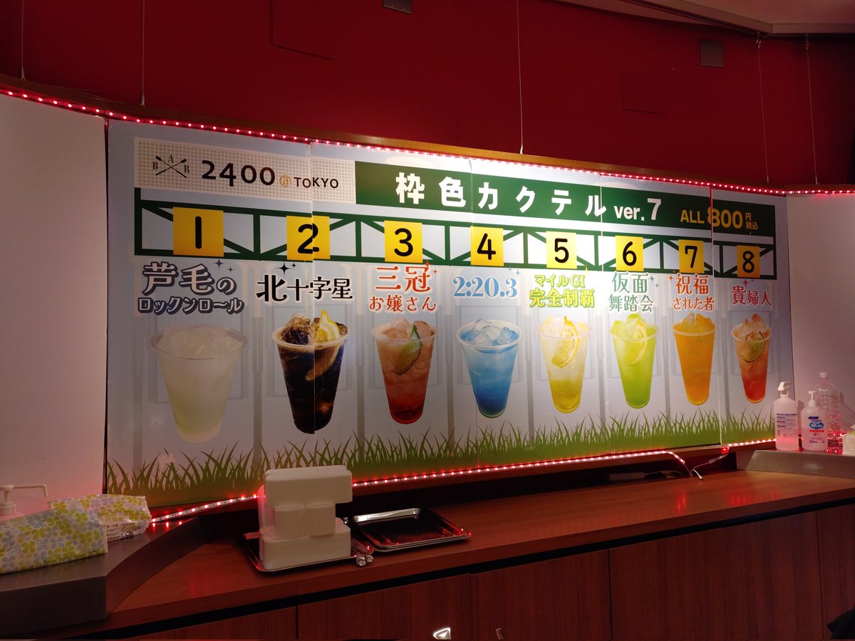 he_769's tweet photo. ついに飲めた枠色カクテル🍸明日レガレイラが8枠なのでピンク🦄 https://t.co/AfjIshgqsL