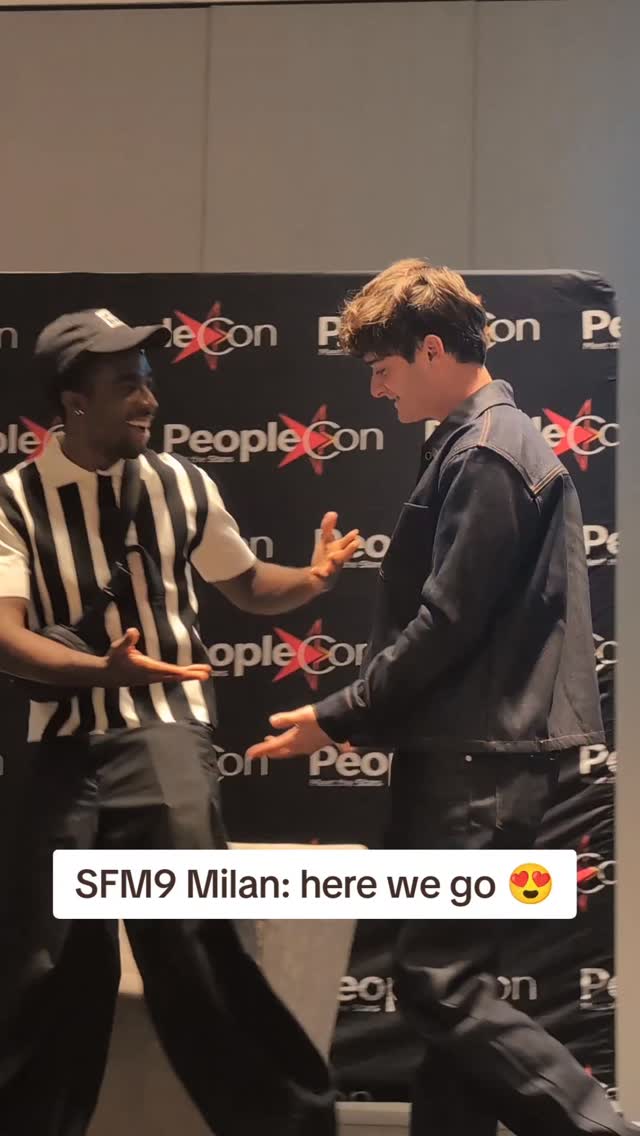 NoahUpdatesHQ's tweet photo. Noah Schnapp listo para dar comienzo a la SFM9 en Milán 

Vía IG Peopleconvention https://t.co/nIuIG4WnFN