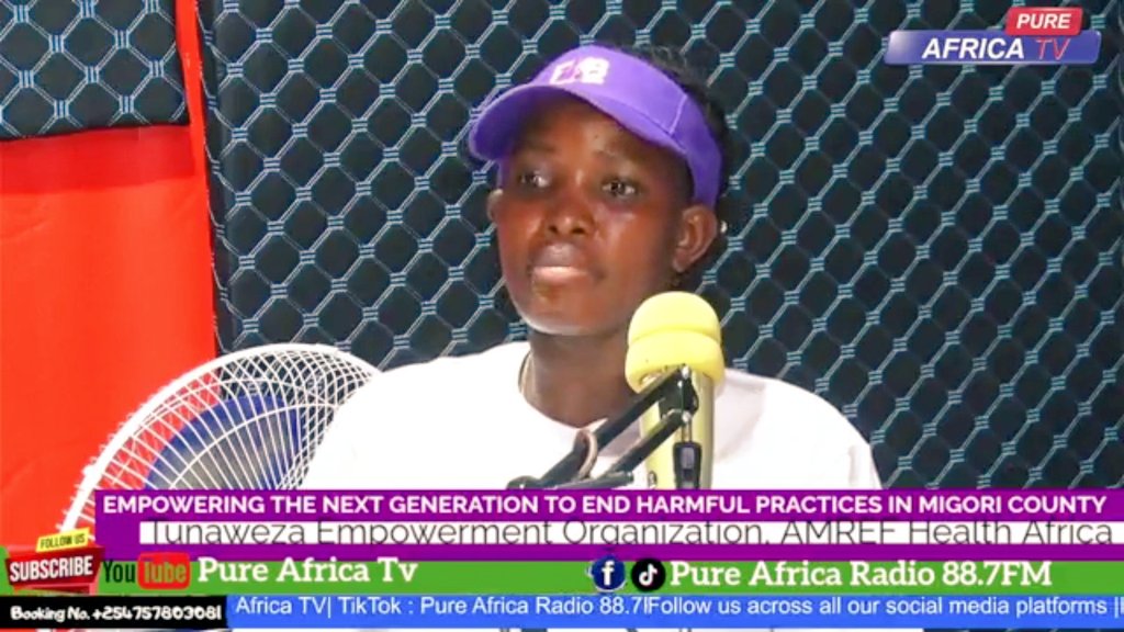 TunawezaEmpower's tweet photo. Radio talk show on “Empowering the Next Generation” focused on ending harmful practices in Migori County. 

Speakers emphasized collaboration, child protection strategies &amp; raising awareness about FGM &amp; child marriages adverse effects on children's development. 

#Future4Binti https://t.co/yY1zA7g0Ab