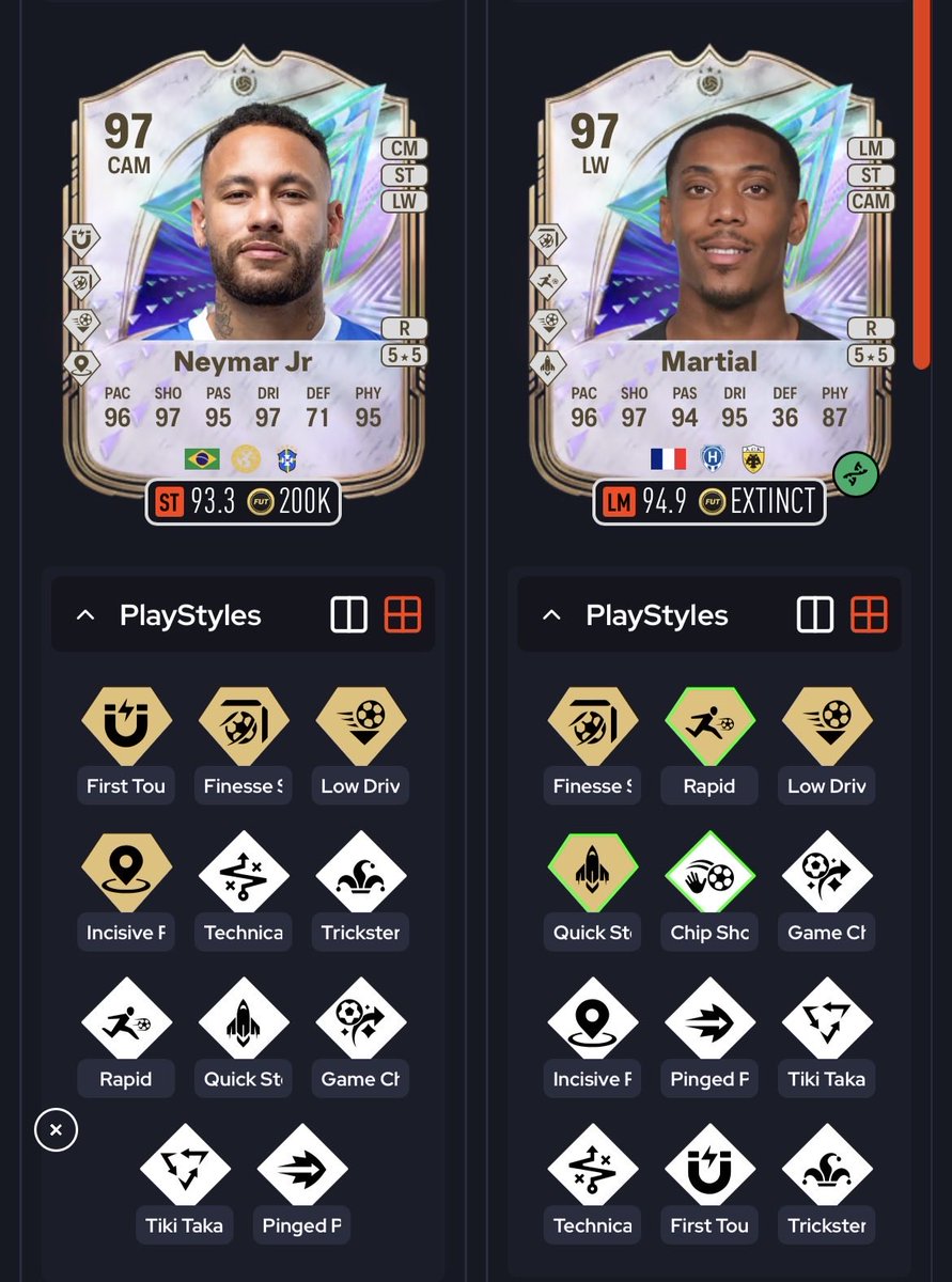 vapeZ93's tweet photo. @Morsey_ Think this is my chain. Perfect playstyles. 

Just need to decide on him or Martial 😢 https://t.co/ufz2Gz2kna