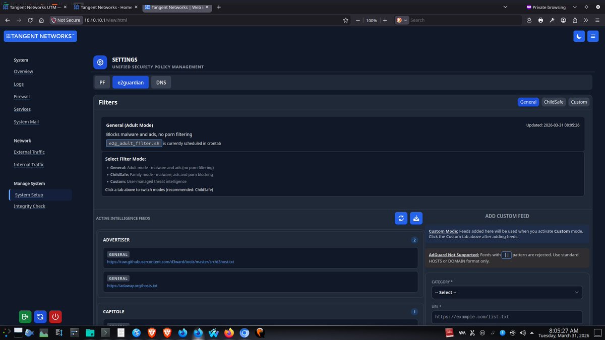 TangentNetSec's tweet photo. Includes service orchestration, file integrity monitoring (TNAudit), monitoring and reporting (TNWatch), alerting, recovery tooling, automated installation, and extensive documentation. https://t.co/xGcWxwu6kk