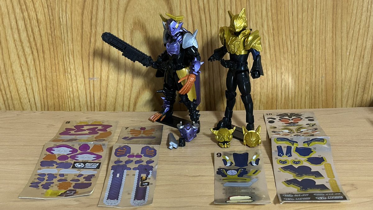 先々週前に買ったのも含めたダガーL×3でお遊び😆 #ガンプラ