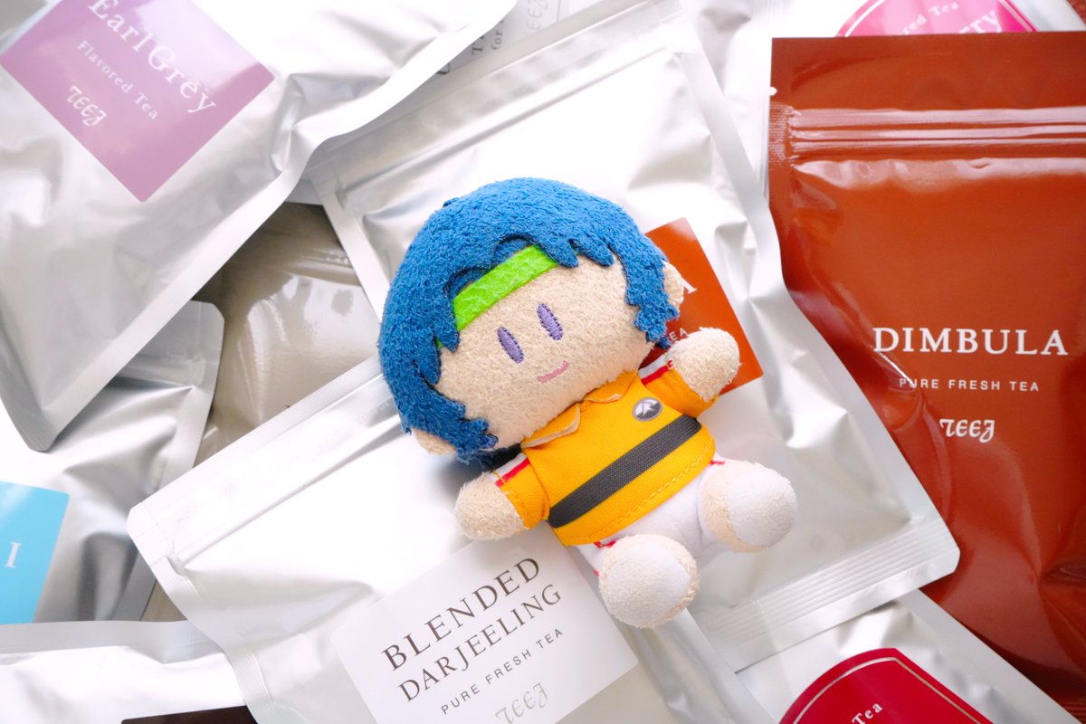 h_hanamida's tweet photo. 「茶葉が届いたよ」

新しい茶葉の海にダイブしたぬい幸村くん💛
紅茶を淹れる時間が、また楽しみになりました🫖✨

#花見田ひかるのぬい撮り https://t.co/iri24WJxHA