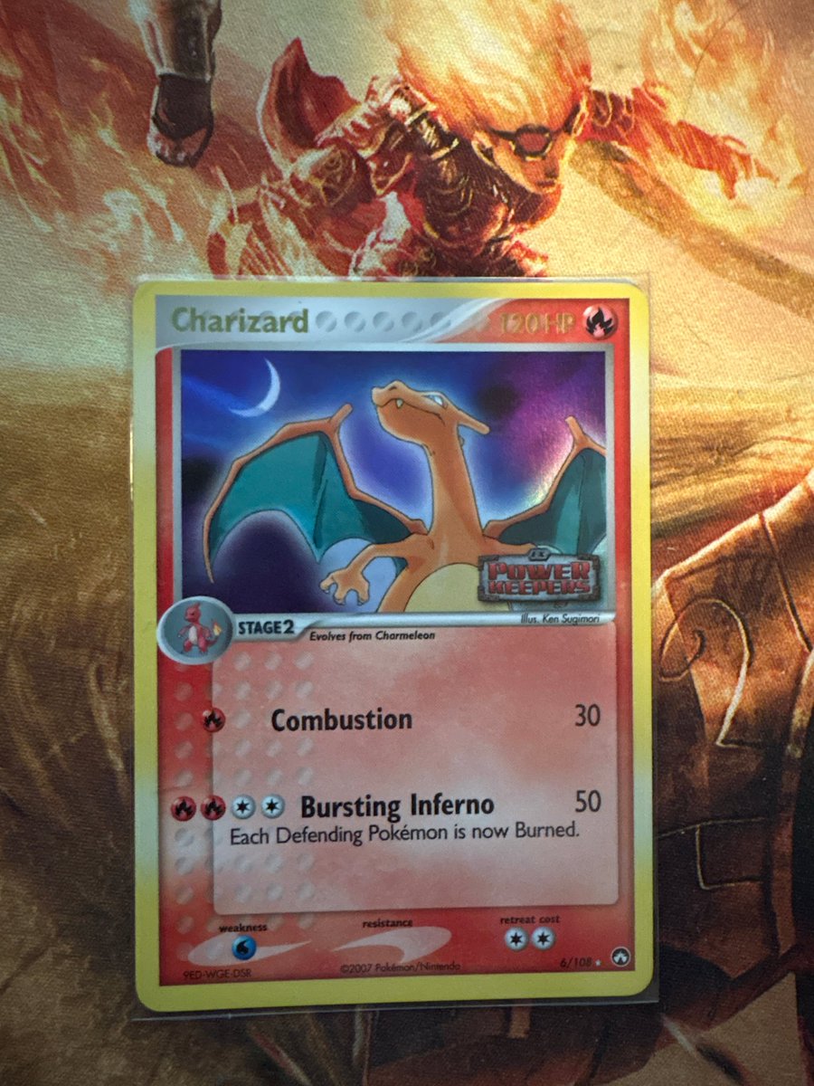 yee_truman's tweet photo. @_Craig_ How many of those mega charizard ex would you trade for this? https://t.co/z9emBqqD5O