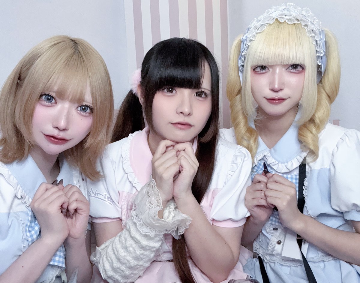 Refrain_mishima's tweet photo. 🤍本日のメンバー紹介🤍
ｰopenｰ18:00〜1:00

通し
天使らるむ
@refrain_llarumu 
神楽のあ
@refrain_noanyan 
白鳥みあら
@refrain_miara 

🤍土曜日だっ⟡.*みんなで楽しい思い出作ろうねっっ＞̳ ̫ ＜̳ᐡ❤︎｡･໒꒱· ﾟ
 
🤍遠隔はこちらから⬇️
https://t.co/hxVlHgNiNM
#コンカフェ　#静岡コンカフェ　#三島