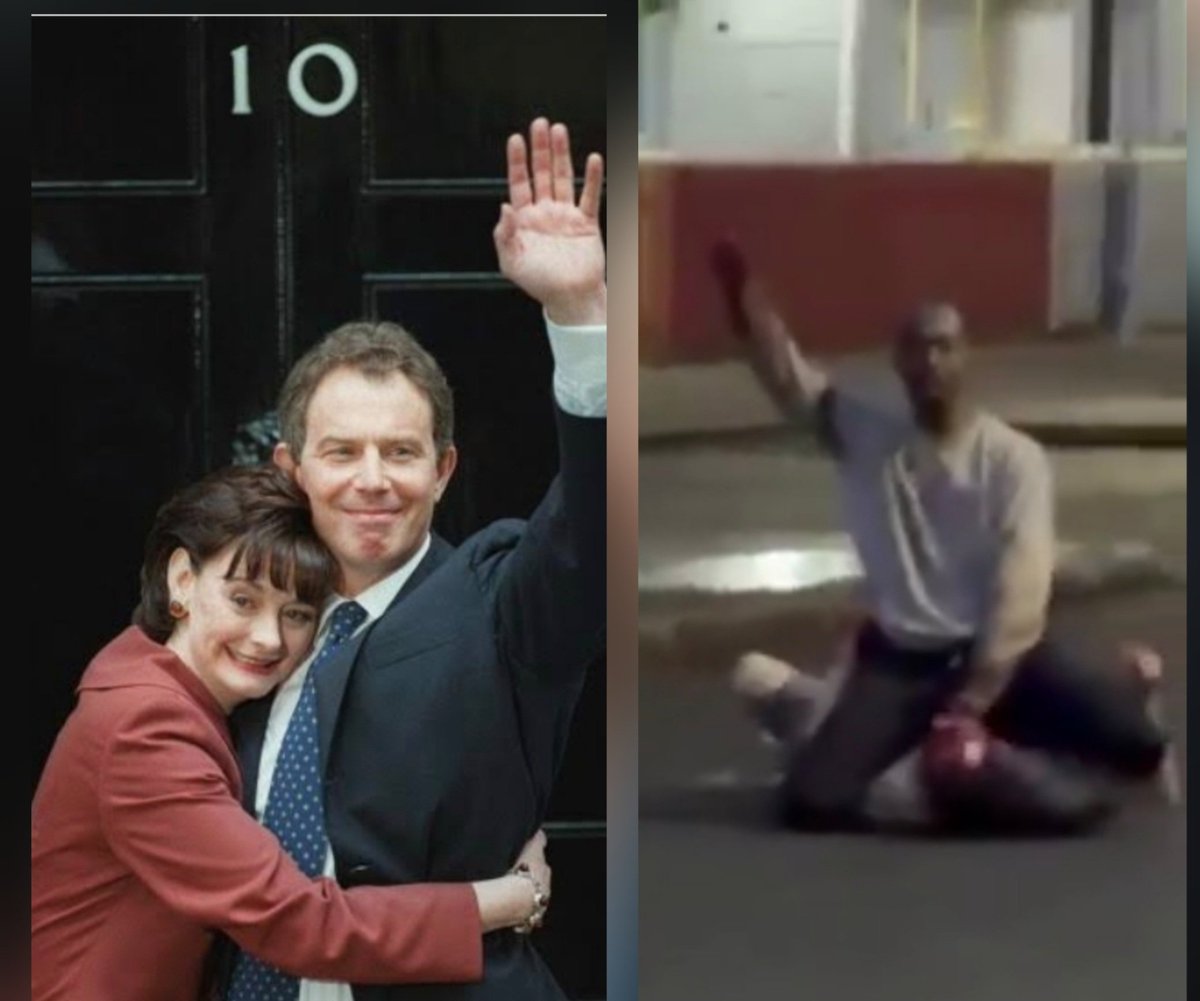 Coolz_head's tweet photo. @InsideLucysHead Imagine waking up &amp; it's 1997.
You try telling people if Blair wins the GE, the UK would collapse within 30 years. Little girls stabbed to death, blown up at concerts, raped en masse, beheadings, a stabbed boy dying in handcuffs.

The public would have thought you were mad. https://t.co/CsiGf0it9n