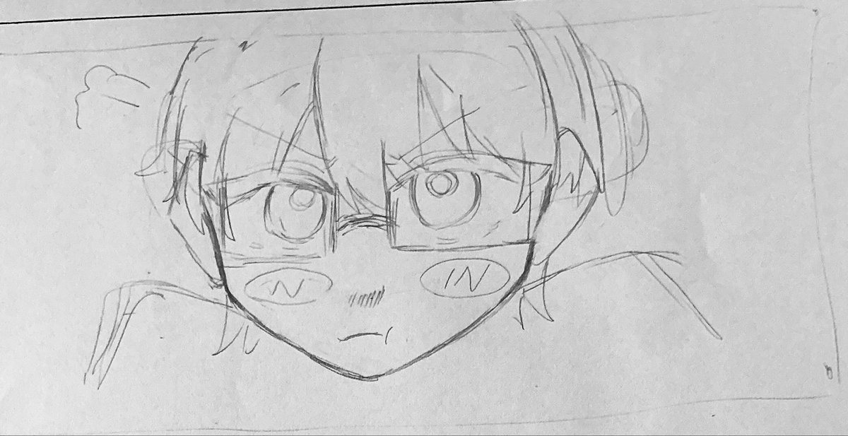 MISUMARU_SS's tweet photo. どっかで見た構図だなーと思ってたら前にも似たようなの書いてたのか…。
ラフ→完成まで✨ショタ要可愛い。
#朝霧要 https://t.co/IEDxyF8DUq