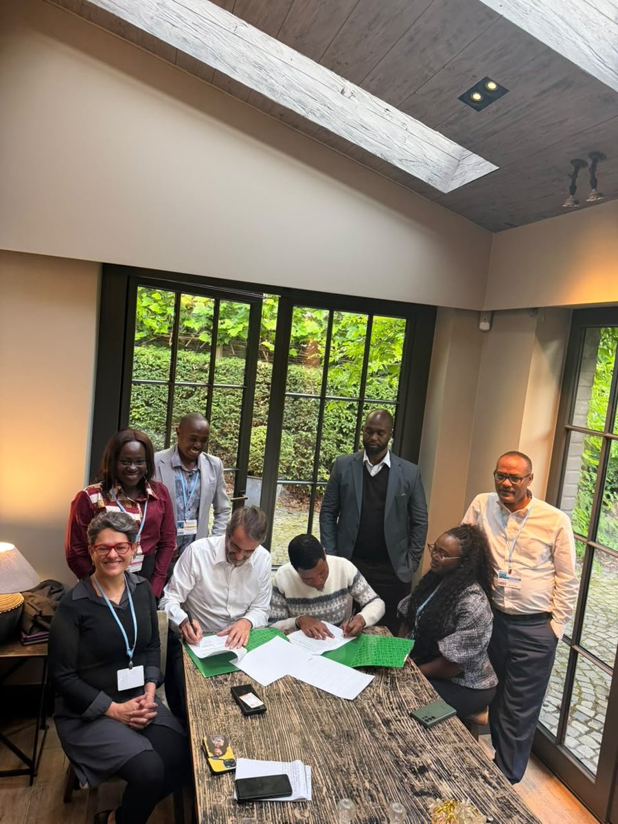 mithika_mwenda's tweet photo. The agreement establishes a framework for joint work in sustainable development, environmental governance, climate action, biodiversity conservation, and community resilience. It also opens pathways for knowledge exchange, joint research, and coordinated initiatives across Africa https://t.co/MhDLi0uz7c