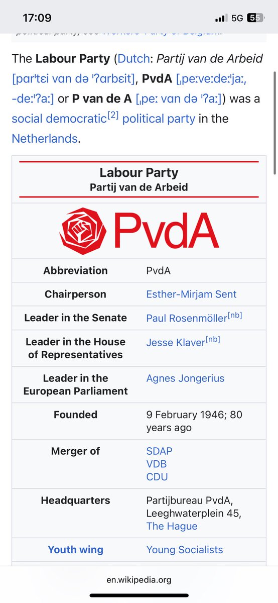 Jackschberg's tweet photo. @Nassreddin2002 Whoever fixed it forgot to add the date it was the parties where dissolved and where they merged into https://t.co/049uRzNwkr