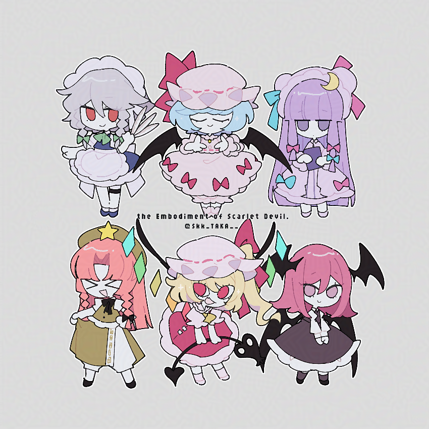Skk_TAKA__'s tweet photo. 紅魔郷リメイクおめでと絵 https://t.co/cbUjHcVS5s