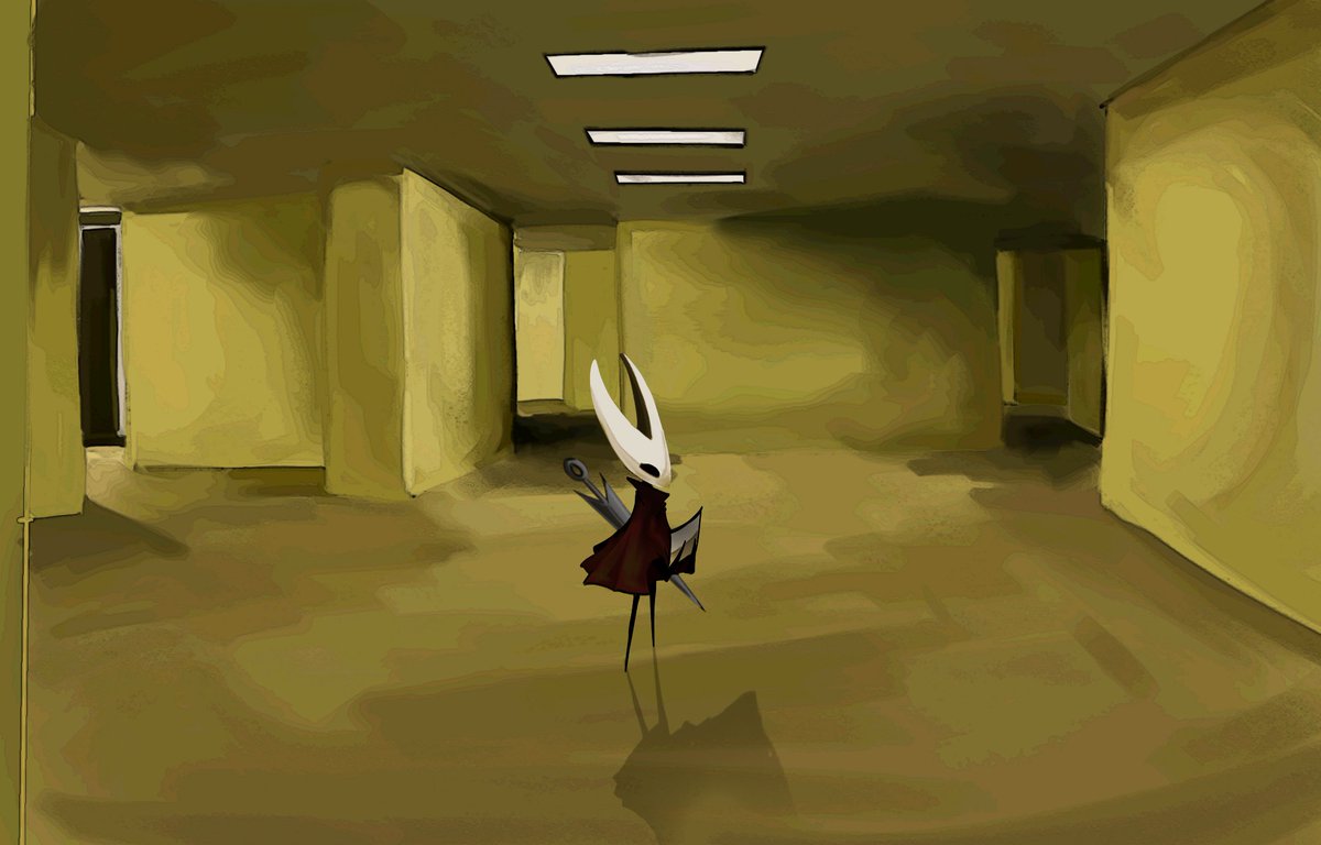 Isp4rq's tweet photo. This isn't the Citadel.
#Silksong #Backrooms https://t.co/WC55ltKxOU