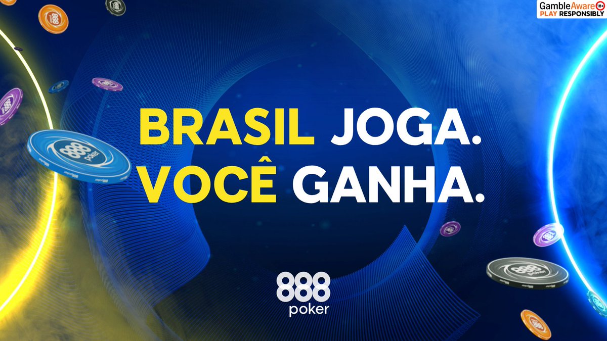 888poker_br's tweet photo. SORTEIO BRASIL x MARROCOS 🇧🇷

O Brasil joga e queremos saber o seu palpite! Vamos sortear 10 tickets de $22!

Para participar:

✅ Siga @888poker_br
✅ Comente qual será o placar de Brasil x Marrocos
✅ Vamos sortear entre todos os comentários!

Termos: https://t.co/FDsZ2kYplb https://t.co/MUfkyH8VgW