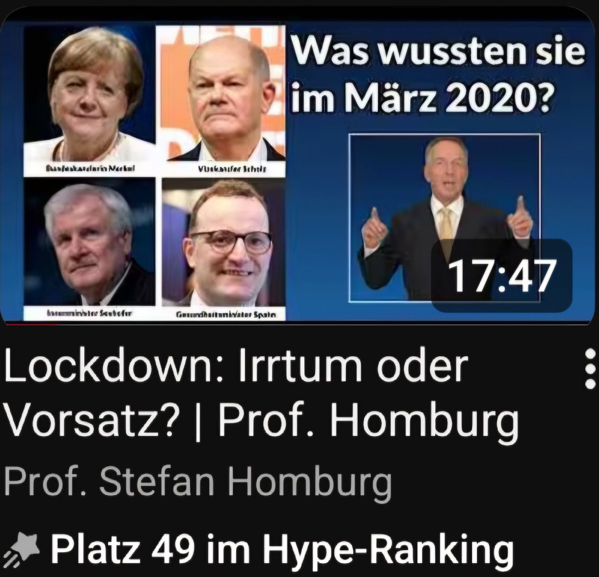 SHomburg's tweet photo. Wenn Sie nicht wissen, ob Lockdowns, Schulschließungen und Impfzwang irrtümlich angeordnet wurden, schauen Sie meine alternative Tagesschau.

Link: https://t.co/a11cuaOAxd