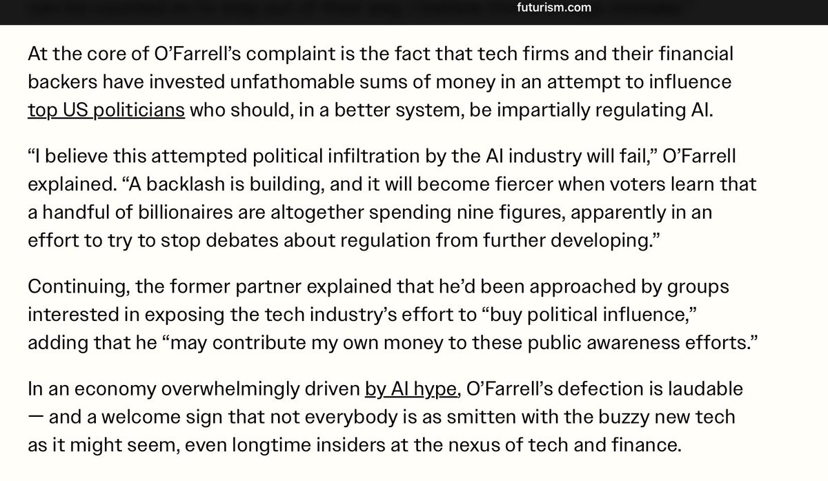 jimstewartson's tweet photo. The cracks are showing. This is a pretty big deal.
A partner in Andreessen Horowitz has tapped out. https://t.co/rc8pAmpw5l