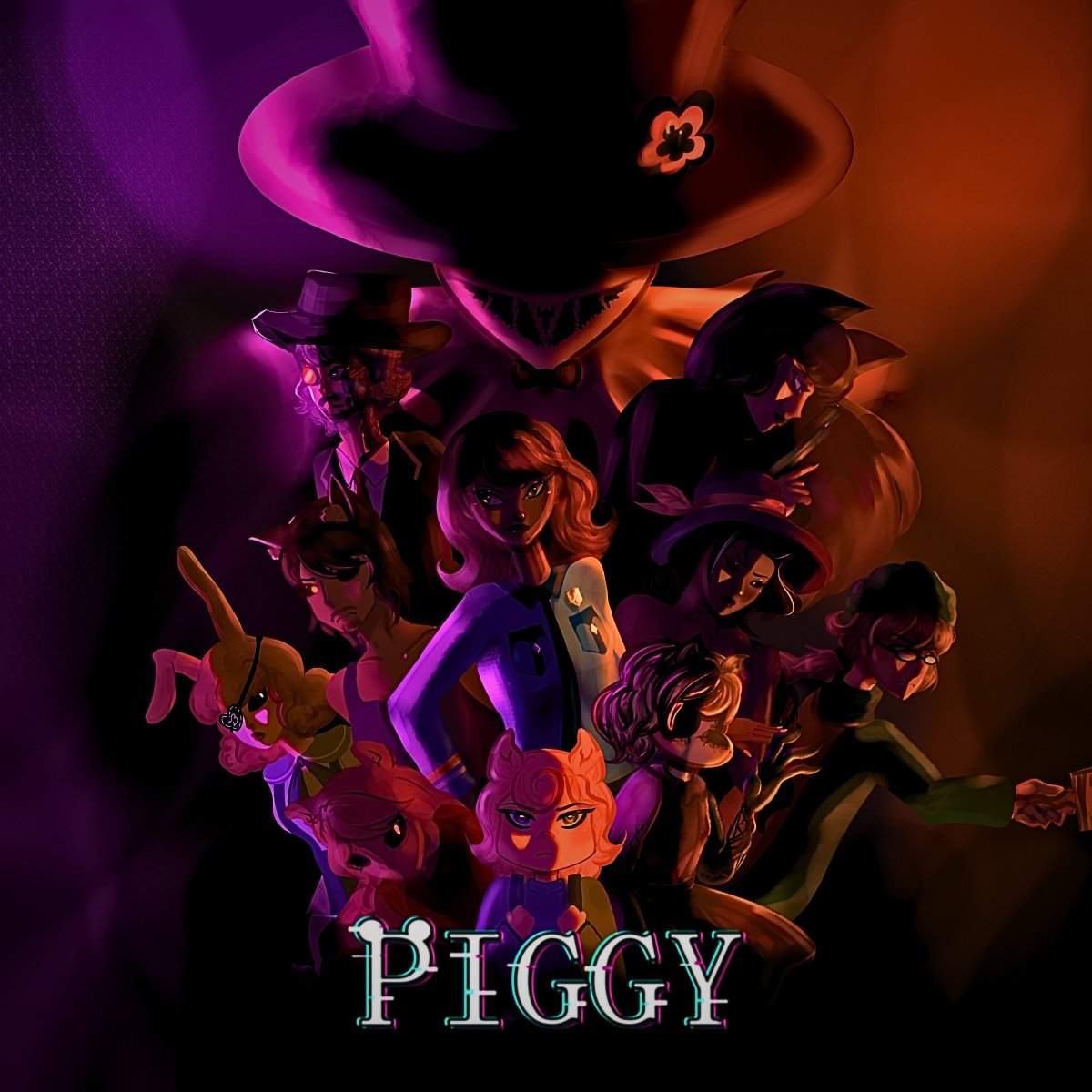_Courtnxy_'s tweet photo. HAPPY INTERCITY RELEASE DAY!!!

JUST 2.5 HOURS AWAY!!

I can't believe it's releasing today, I've loved this game for the entirety of my teenage years and I can't wait to see where the story goes from here!

Have this art I made in celebration <3

#Piggy #PiggyIntercity #PiggyArt https://t.co/K72xyuYujL