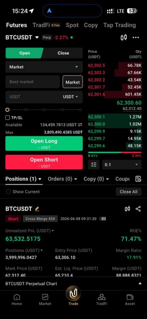 CaioFilhao2's tweet photo. During the Friday stream started fresh 50k account, currently at 220k and counting, lets see what New York brings! 

Main positions still percectly hedged no reason to touch $btc https://t.co/N6VOjCTGNY