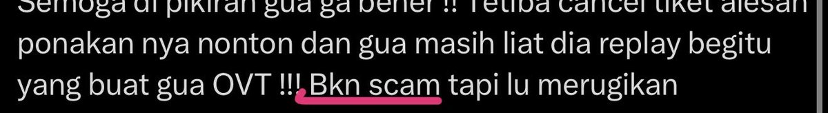 selzhit's tweet photo. @Kleo1150214 @jeonkookie9779 noh baca, bukan scammer. hastag lo ga valid lol https://t.co/YVJwkJCLnT