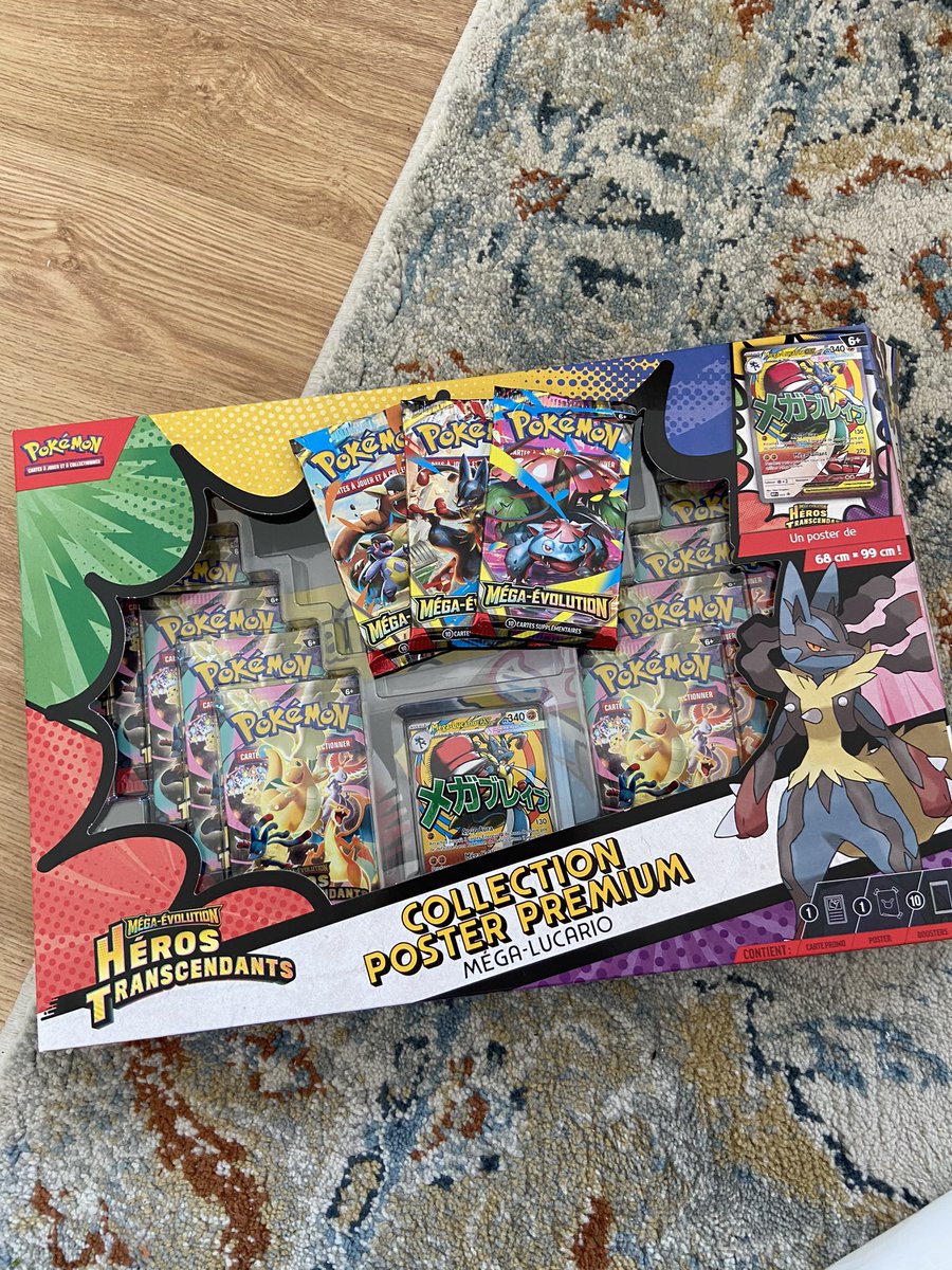enzo_trch's tweet photo. let’s goooo ! (le coffret à 75€ alors qu’il en vaut 55 🔪🤡) 
les deux meilleurs sets de mega évolutions en tout cas (je master set donc si vous avez des cartes 👀) https://t.co/2sZzn6VAhs